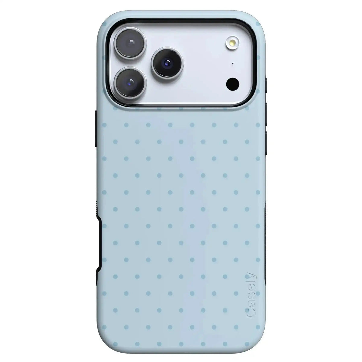 On the Dot | Blue Monochrome Polka Dot Case