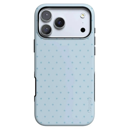 On the Dot | Blue Monochrome Polka Dot Case