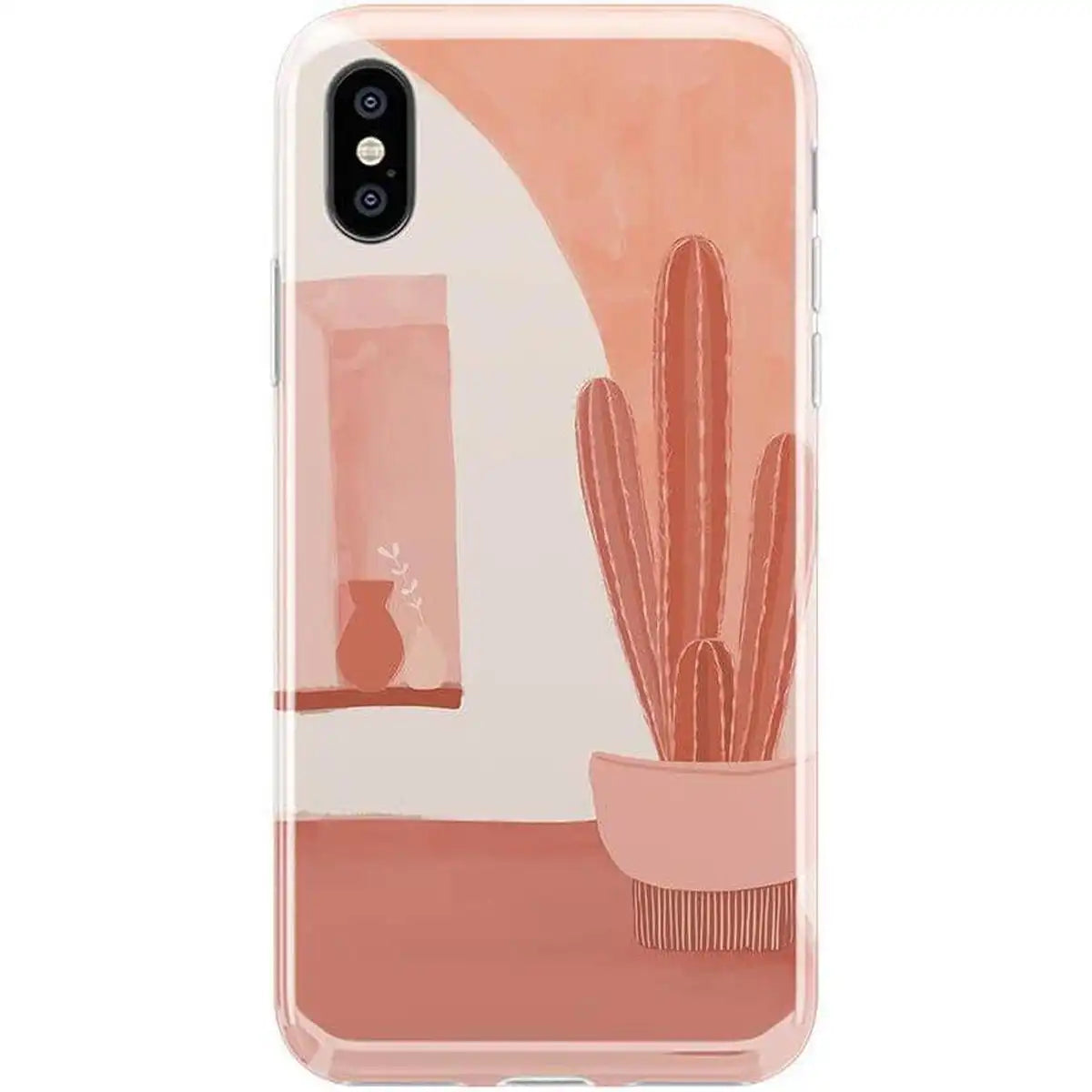 Desert Daze | Peachy Cactus Case