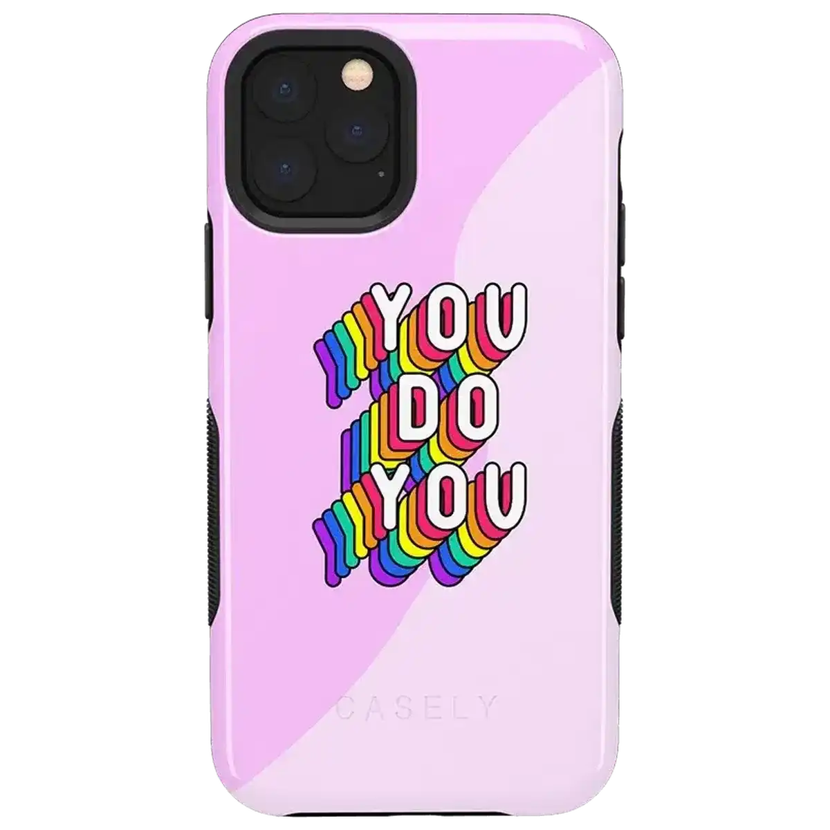 YOU DO YOU | Purple Print iPhone Case