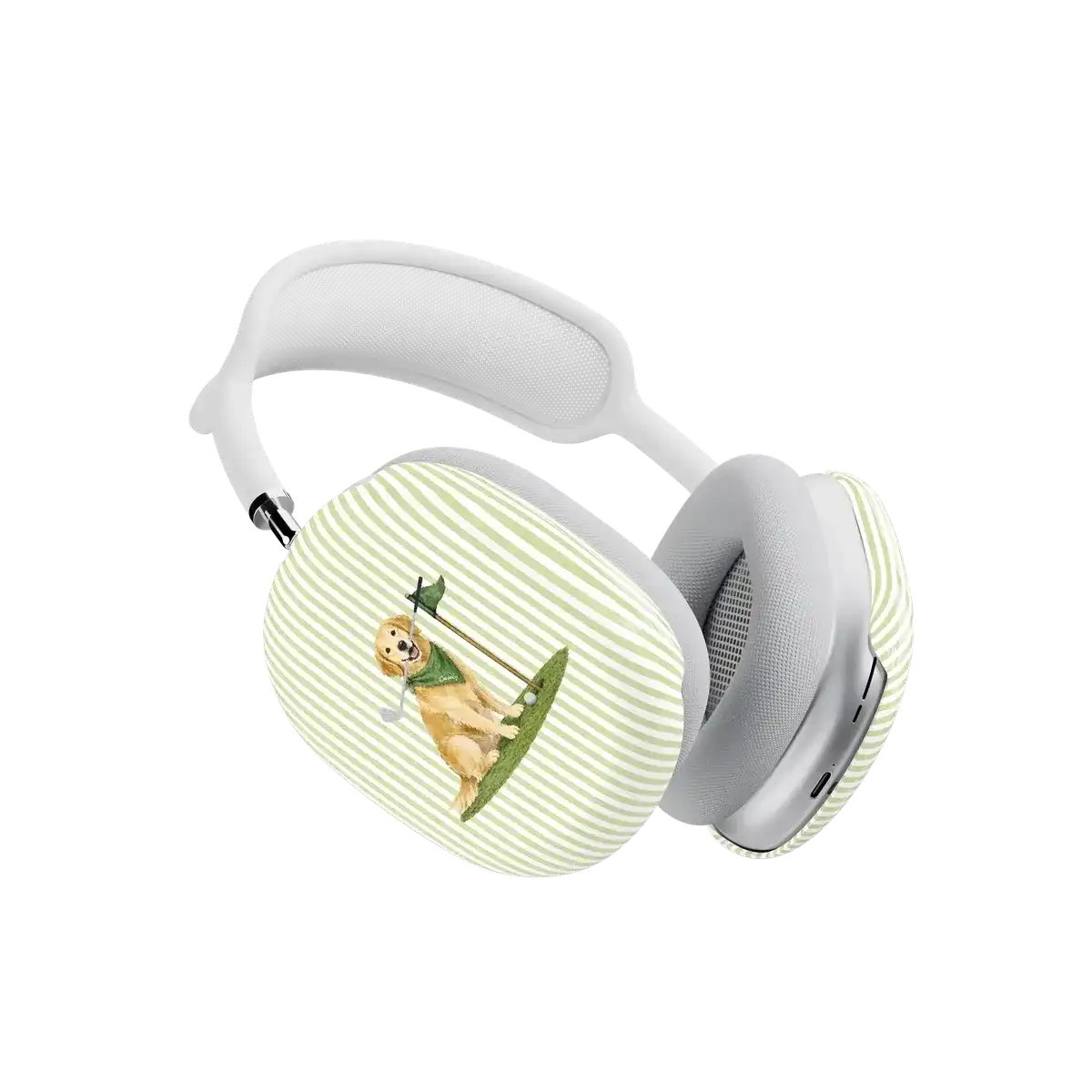 Golden on the Green | Clubhouse AirPods Max Case