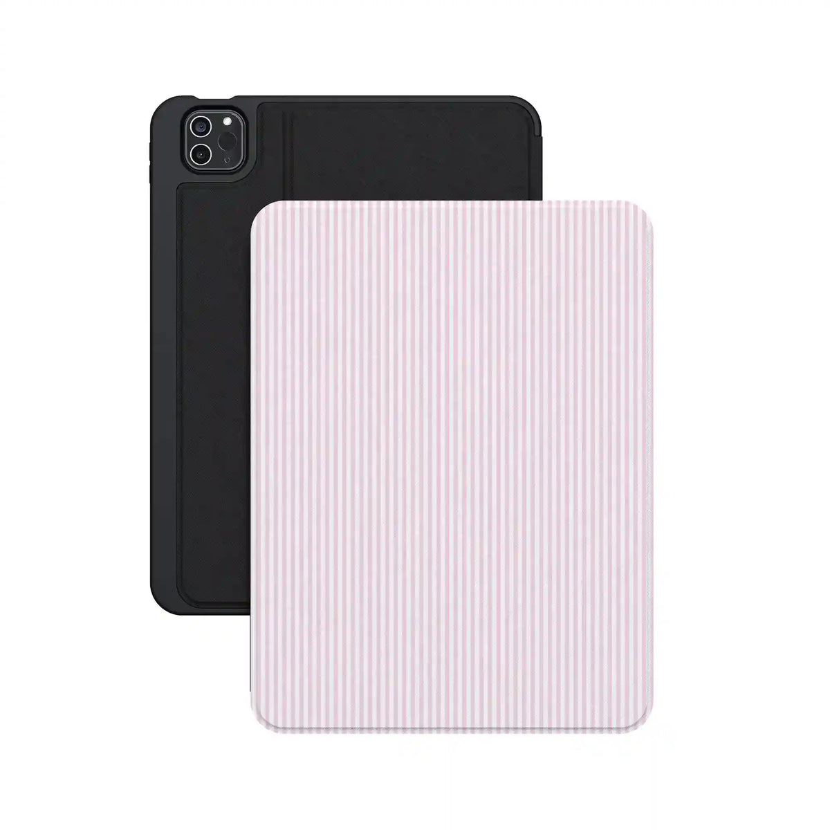 Stripes and the City | Light Pink Pinstripe iPad Case