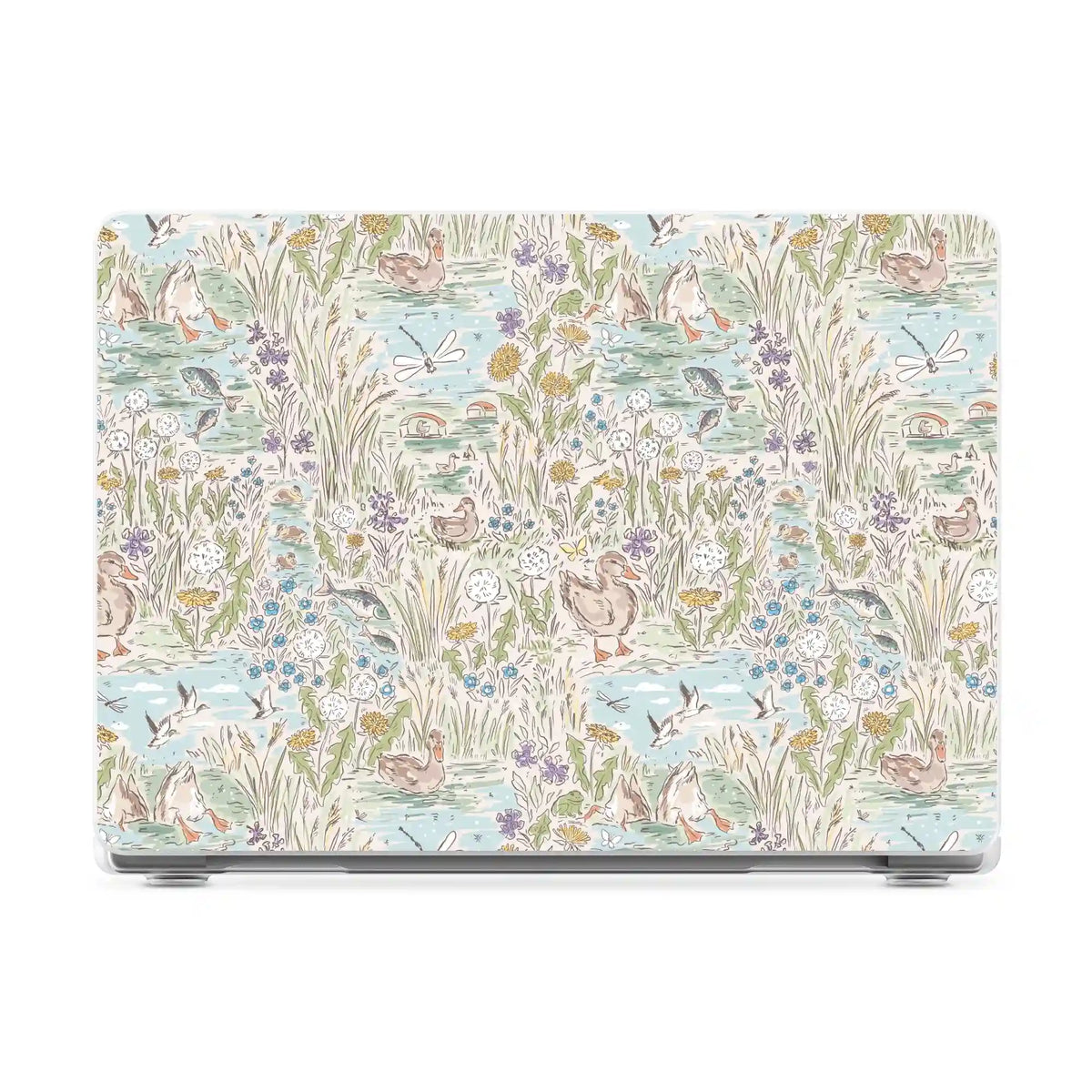 The Waddle Path | Duck Pond Laptop Shell