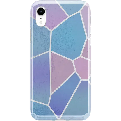 Other Side | Holographic Metallic Stained Glass Marble Case