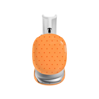 On the Dot | Orange Polka Dot AirPods Max Case