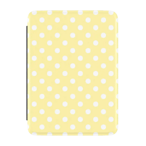 Spotted in SoHo | Yellow Polka Dot Kindle Case