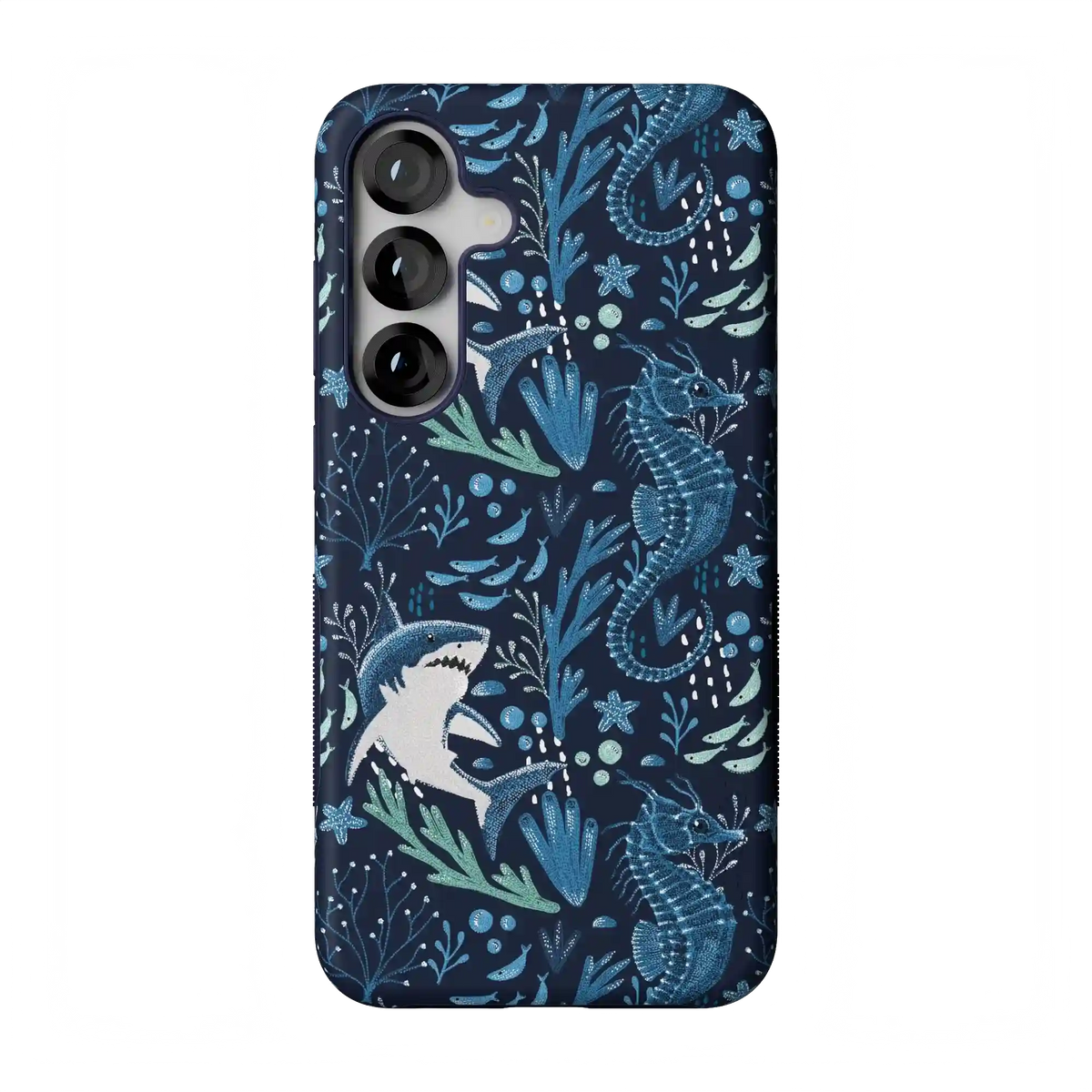 Midnight Reef | Shark Print Case