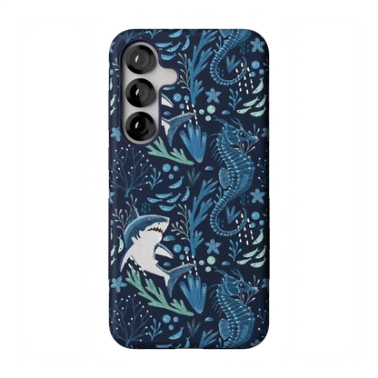 Midnight Reef | Shark Print Case