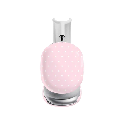 On the Dot | Pink & White Polka Dot AirPods Max Case