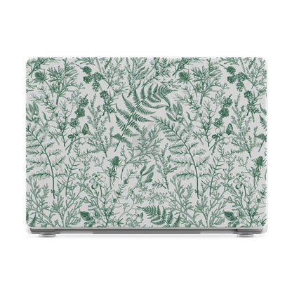 Sage Garden | Green Floral Laptop Shell