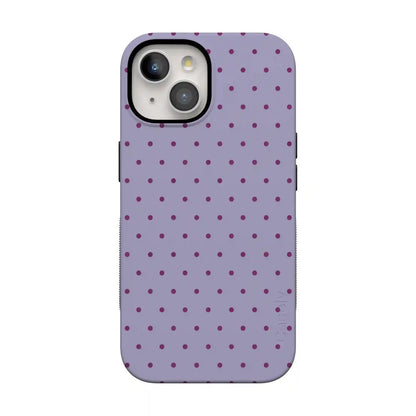 On the Dot | Purple & Plum Polka Dot Case
