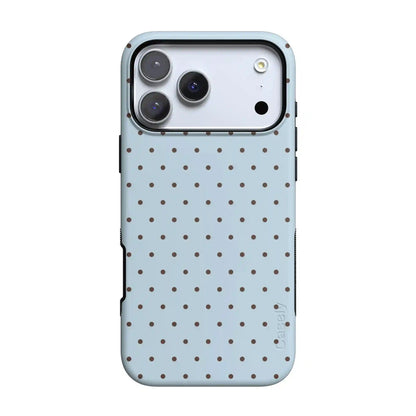 On the Dot | Blue Polka Dot Case