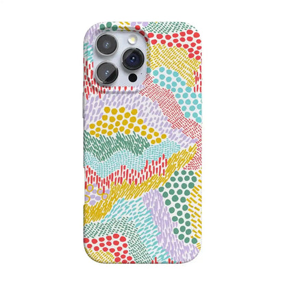 Color Me Happy | Pattern Colorblock Case