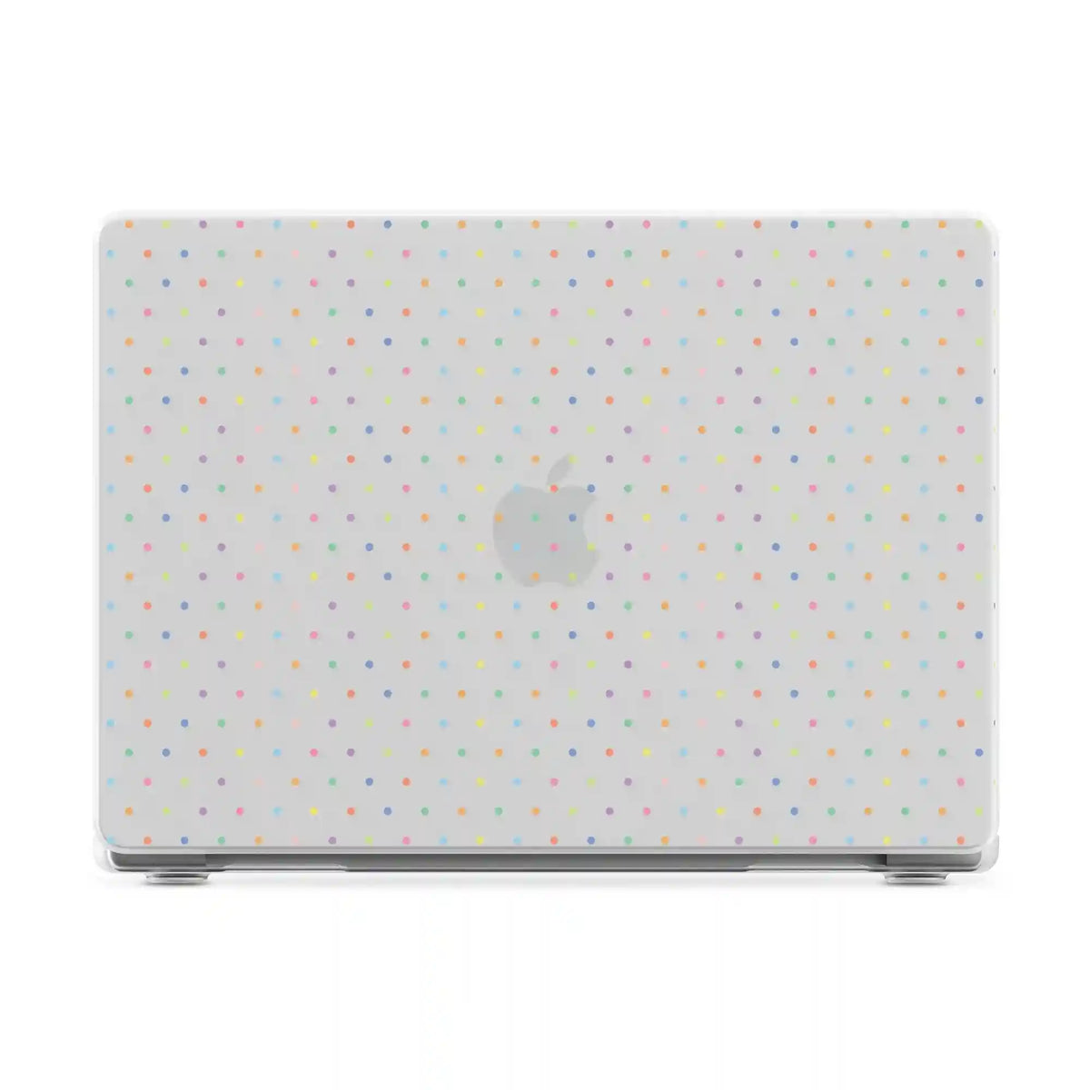 On the Dot | Rainbow Polka Dot Laptop Shell