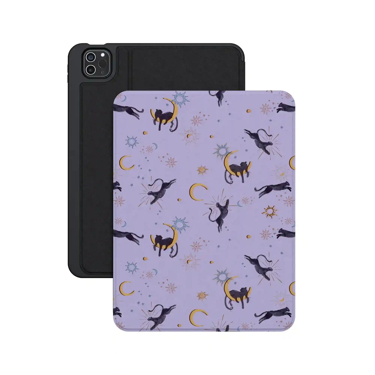 Spellbound | Celestial Black Cat iPad Case