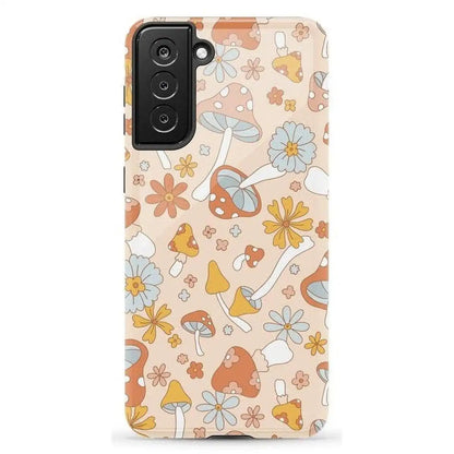 Mushroom Magic | Retro Floral Samsung Case