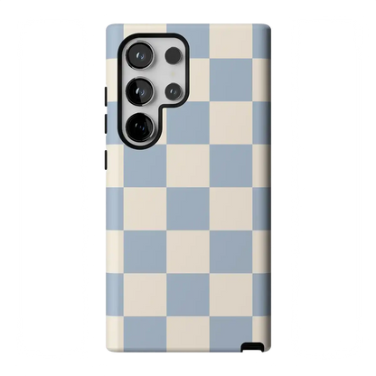 Fit Check | Light Blue Checkerboard Case