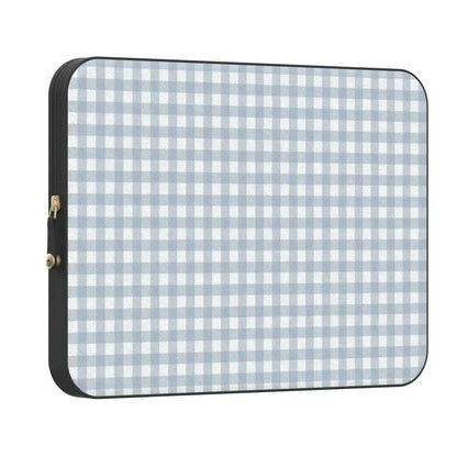 Pastel Picnic | Blue Gingham Laptop Case