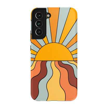 Shine On | Retro Sunset Case