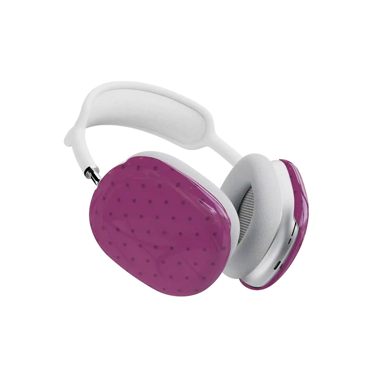 On the Dot | Plum Polka Dot AirPods Max Case
