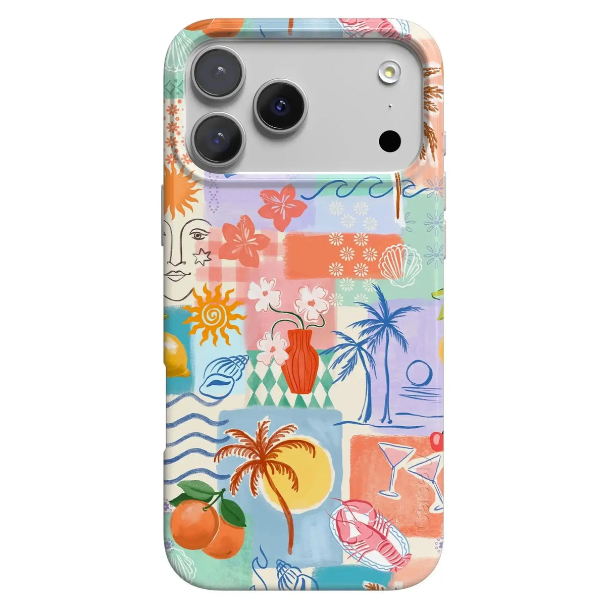 Tropical Heat | Beachy Collage Case