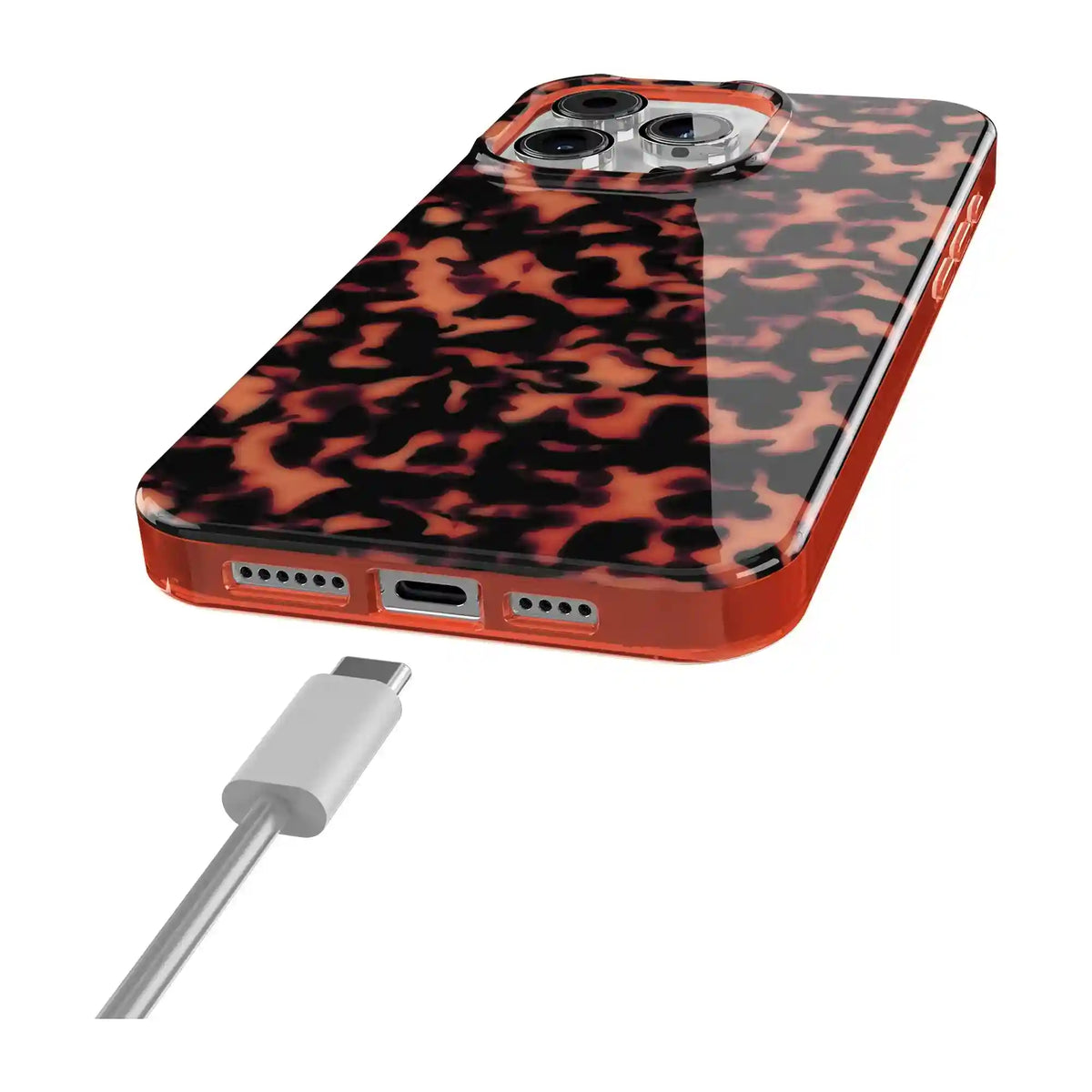 Shell Shocked | Translucent Tortoise Print Case