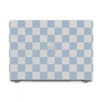 Fit Check | Light Blue Checkerboard Laptop Shell