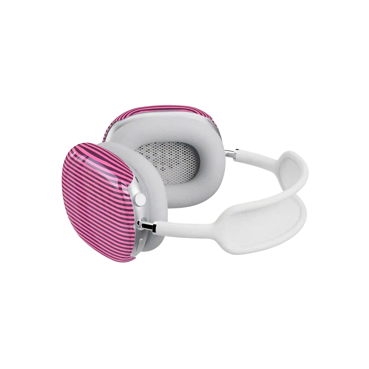 Stripes and the City | Pink & Purple Pinstripe AirPods Max Case