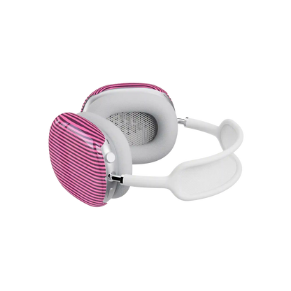 Stripes and the City | Pink & Purple Pinstripe AirPods Max Case