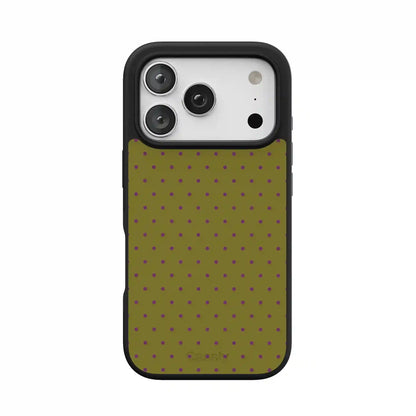 On the Dot | Moss & Plum Dots Case