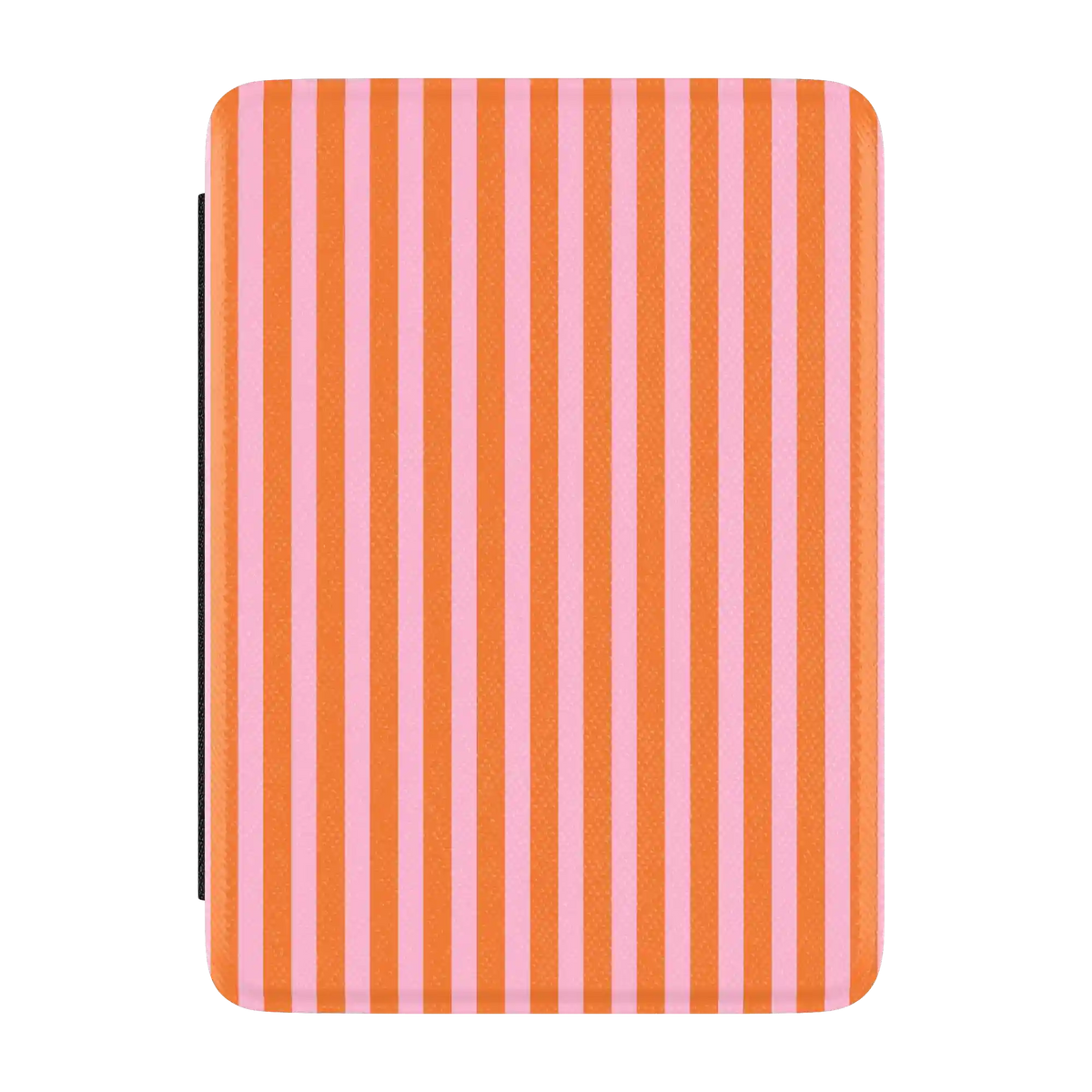 Perfect Stripes | Orange & Pink Stripes Kindle Case