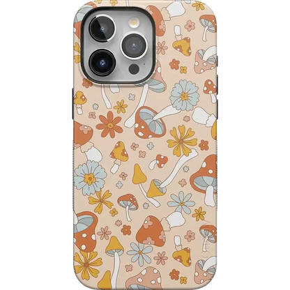 Mushroom Magic | Retro Floral Case