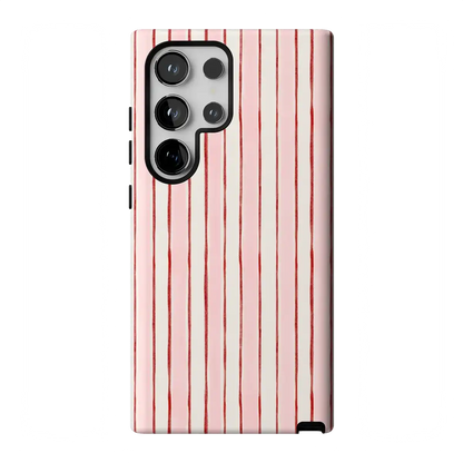 Pretty in Pastel | Blush Stripes Case