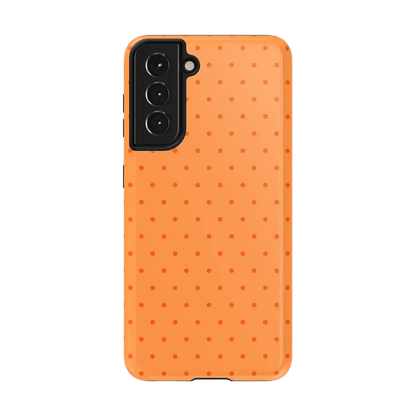 On the Dot | Orange Polka Dot Case