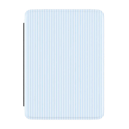 Stripes and the City | Light Blue Pinstripe Kindle Case