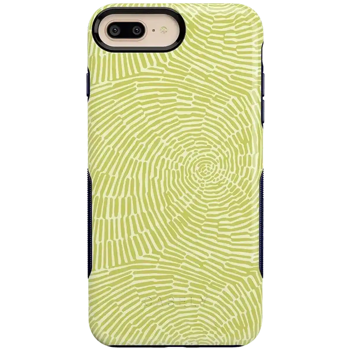 Swirl Away | Tea Green Geometric Case