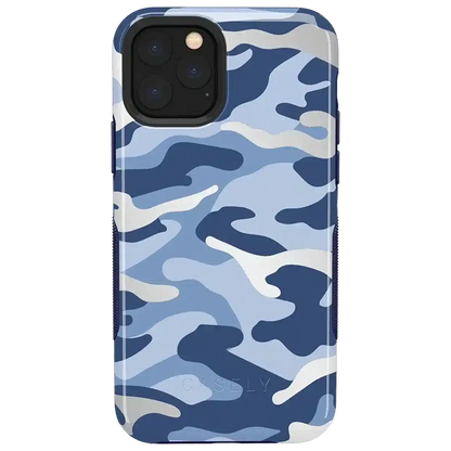 In Formation | Metallic Blue Camo Case