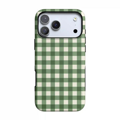 Checked Twice | Green Plaid Case