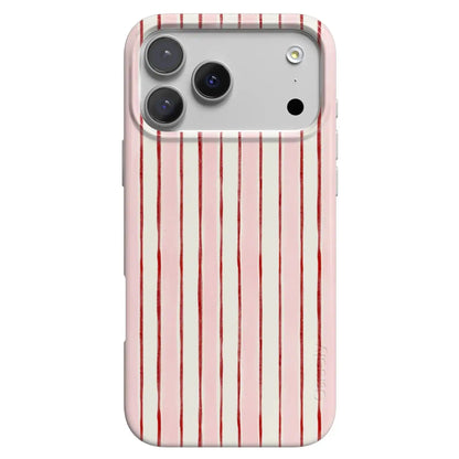 Pretty in Pastel | Blush Stripes Case