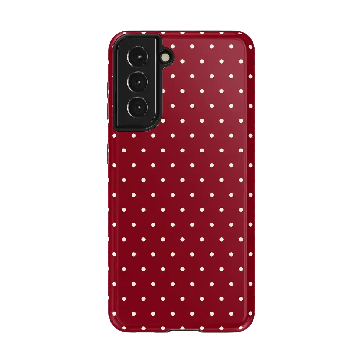 On the Dot | Maroon Polka Dot Case