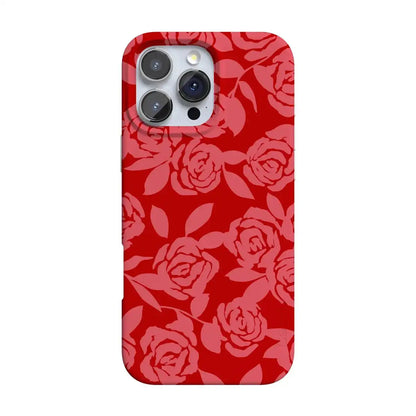 Final Rose | Red & Pink Floral Case