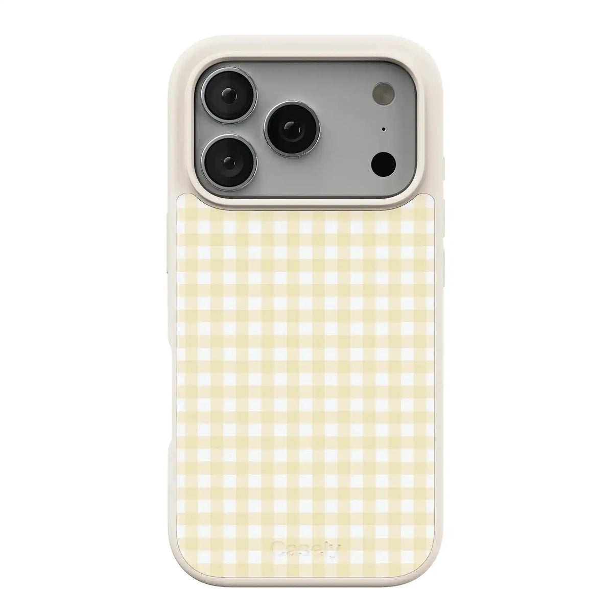 Pastel Picnic | Yellow Gingham Case
