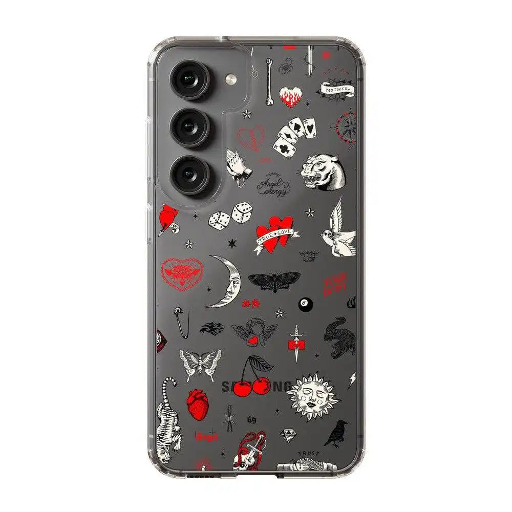 Not a Phase | Clear Flash Tattoo Case