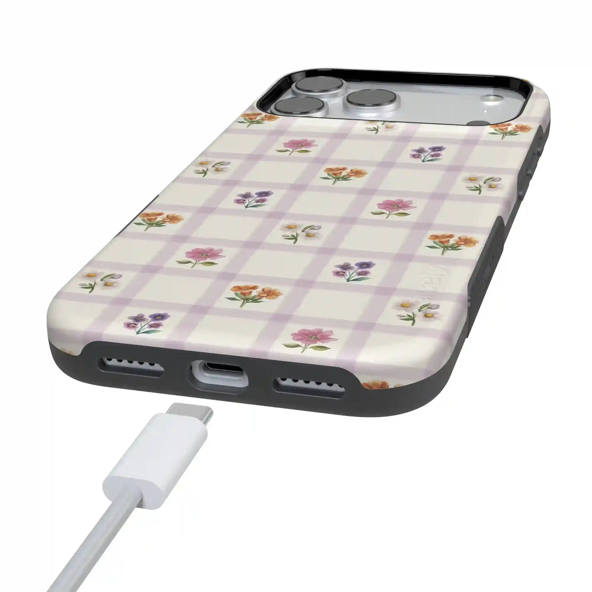 Meadow Check | Floral Gingham Case