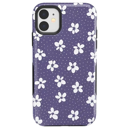 Flower My World | Purple Mauve Floral Case