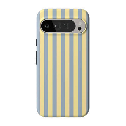 Coastline Stripes | Blue & Yellow Case