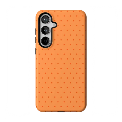 On the Dot | Orange Polka Dot Case