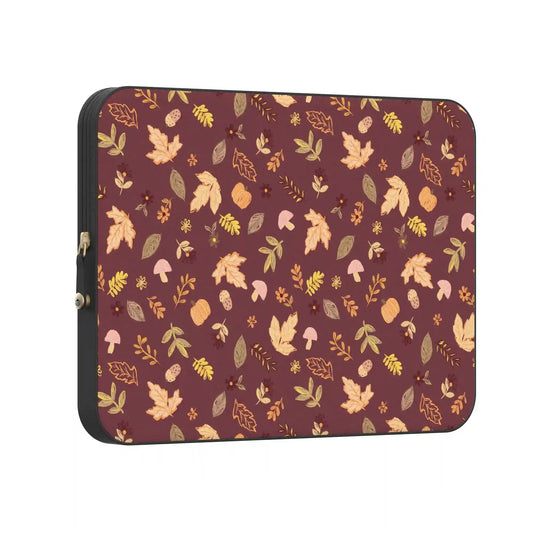 Autumn Merlot | Fall Foliage Laptop Case