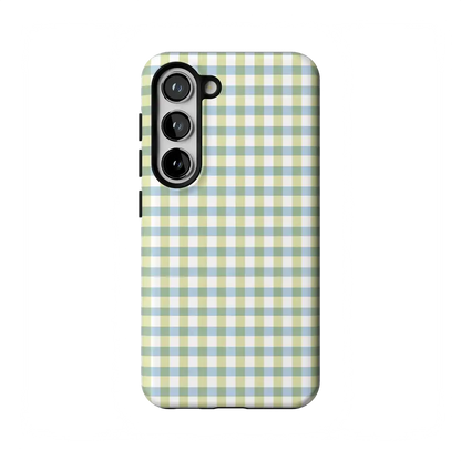 Pastel Picnic | Blue & Green Gingham Case