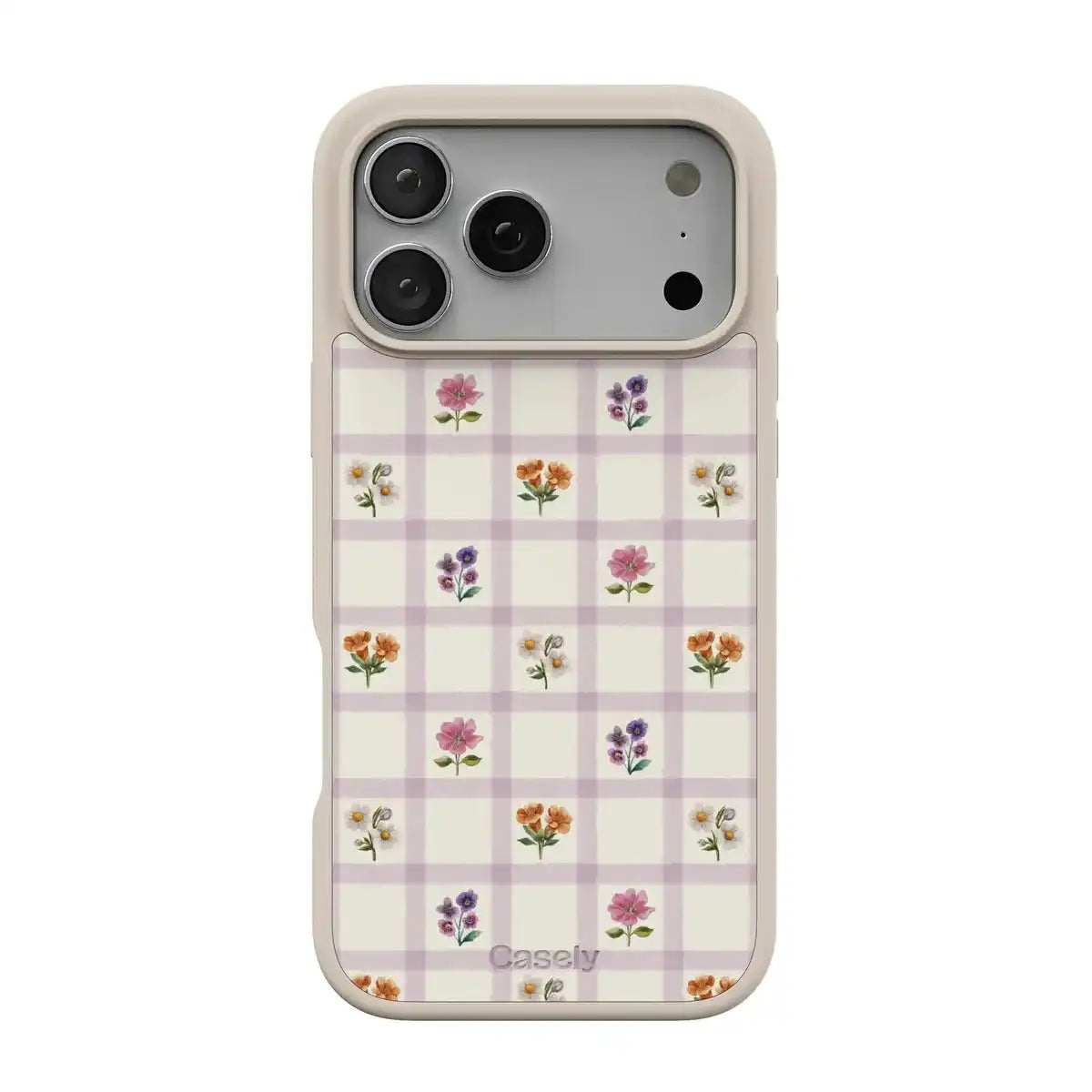 Meadow Check | Floral Gingham Case